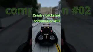 Beamng.drive Crash Trickshot Compilation 02 #beamngdrive #beamng #tricks #gaming #car