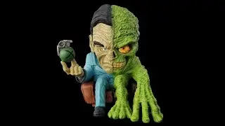 DC Artists' Alley Two-Face by James Groman Designer Vinyl Figure Review & Unboxing