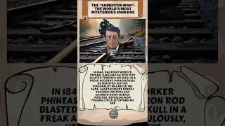 He Survived an Iron Rod Through His Brain 😳 #TrueStory #History #Unbelievable #viralshorts