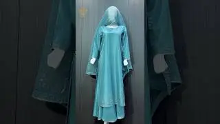 Aqua Noor SetSoft aqua elegance with delicate embroidery  #naqshbyabbas #AquaDress #ElegantWear