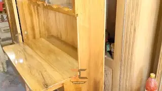 Computer Table With Storage Box | Use Full Study Table Design | Wooden Study Table Design