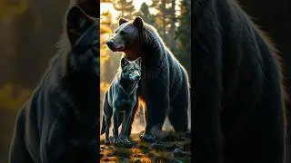 Wolf + Bear Fusion | Realistic Animal Hybrid Transformation