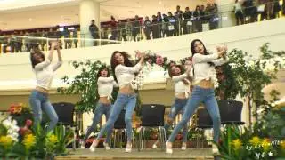 [4K] 20150221 피에스타(FIESTAR) 타임스퀘어 Sweet&Romantic Ceoncert 전체직캠 - 10.짠해(신곡)
