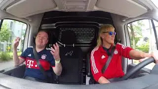 FC Bayern-Quizfahrt durch München: Matze Knop testet Fanwissen im TGE