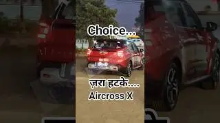 Citro&euml;n Aircross X is a different choice.  @motormania