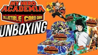 1st Edition My Hero Academia Card Game Booster Box Opening & Review! MHA TCG