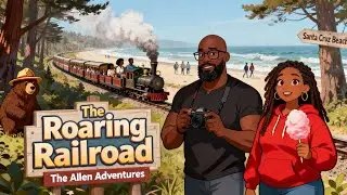 Joyful Travels | Roaring Railroad Train to Santa Cruz Beach