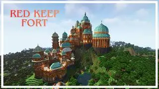 Red Keep Fortress Minecraft Fantasy Indian Castle