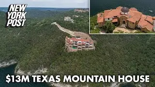 House built into Texas mountain lists for $13 million | New York Post