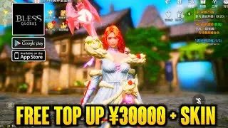 BLESS GLOBAL MMORPG PRIVATE - FREE TOP UP &yen;30000 , OUTFIT , MOUNT , PET , AND MORE