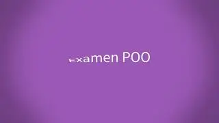 Correction d'examen programmation orienté objet POO fac khouribga S5 SMA exercice 1