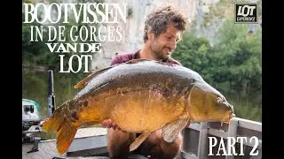 Wouter & Kiek on Tour - Bootvissen op karper op de rivier De Lot - Part 2