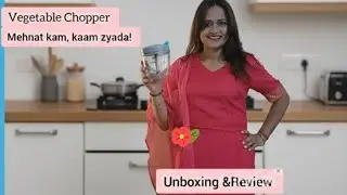👌✨️ Vegetable Chopper for daily use in hindi🔥 #ManualChopper #kitchengadgets #Chopper #unboxing 