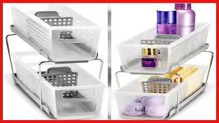Maximize Your Space with the madesmart Mini Two Tier Organizer