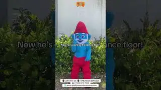 Papa Smurf Mascot Costume &ndash; A True Classic Character!🕺