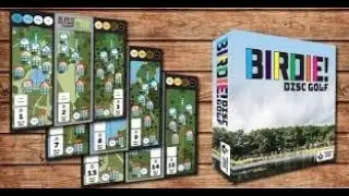 BIRDIE DISC GOLF BOARD GAME!!!!! FIRST LOOK & UNBOXING