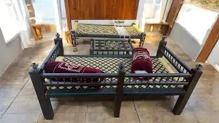 Charpai design |traditional design culture craft #charpai #wood #charpa #homedecor #wood #viralvideo