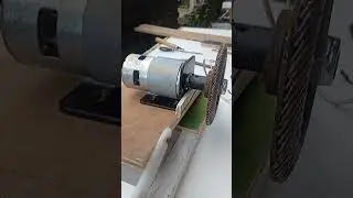 DIY MINI TABLESAW MOTOR DC RS775 #woodworking #diytools  #diy #woodscraft #tablesaw #minitablesaw