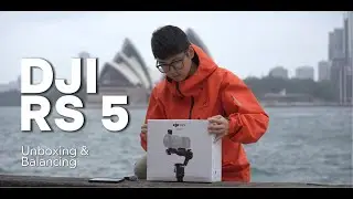 DJI RS 5 | UNBOXING & BALANCING!