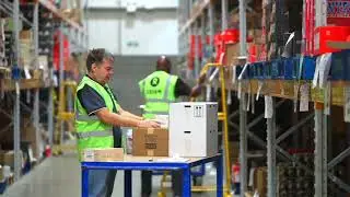 LumenStream | Oxfam Milton Keynes Distribution Centre | LED Lighting Project