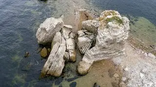Gardiners Point Island- The Ruins