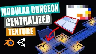 Level Design in Unity | Low Poly Modular Dungeon | Part 3 | UV Unwrap & Applying Materials