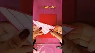 Unique Handmade Emotion Card Techniques #art #bff #shorts #satisfying
