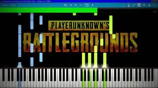 Playerunknown's Battlegrounds Main Menu Theme | Synthesia Piano Tutorial