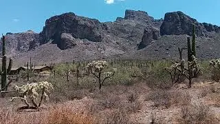 Superstition #mountains near Apache Junction #arizona #desertlife #nature