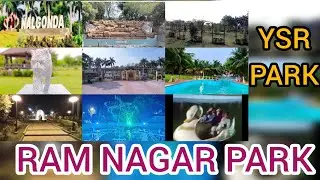 YSR PARK night view ||Ram nagar park|| Nalgonda ||miryalaguda road|watch full video #trending#viral