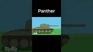 Panther animation #warthunder #flipaclip #animation #tank #gaming #germany #shorts