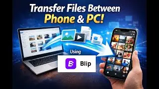 How to Transfer Files from Phone to PC Wirelessly (iPhone and Android)