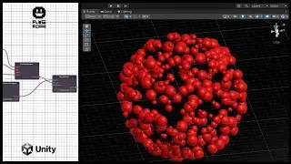 Unity Demo: Procedural Random Spheres
