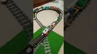 Lego freight train 60336 / Lego 60198 cargo train / Lego city 60337 - Lego express passenger train