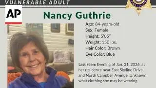 Timeline: Events leading up to and after Nancy Guthrie's disappearance