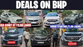 Deals ON BHP Puja Special Offer🔥Harrier,Sonet,Eco Sport,Creta | Cheapest Second hand cars in Kolkata