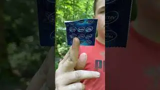 🔞How to create a slingshot with a condom 🔞 #survival #creativesurvival #experiment #bushcraft