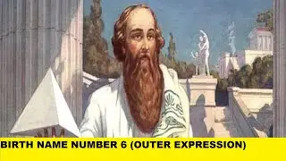 Birth Name Number 6 (Outer Expression) - Deeper Meaning