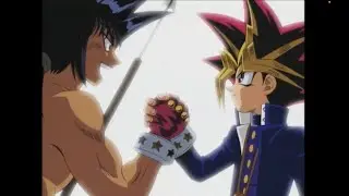 Yugi vs Mako Tsunami in the duelist kingdom tournament full fight (English)