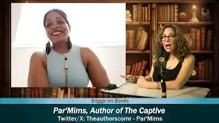 Author Par'Mims featured on the talk show Briggs on Books