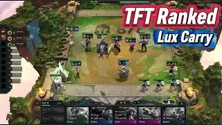 TFT Ranked CZ | 2. místo | 7x Demacia 4x Defender | Lux Carry | #tftranked #gameplaywalkthrough