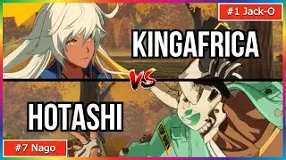 GGST Replay #1 Jack-O (KingAfrica) vs #7 Nagoriyuki (Hotashi)