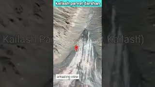 shocking aerial view of Kailash Mountain 😱😱|| kailash parvat view🙏 || #trending #fact #viral 🔥🔥