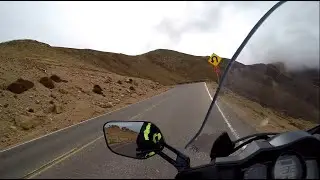 Riding up the Pikes Peak