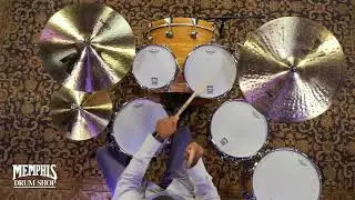 DW Collector's Series Exotic Olive Ash Burl Drum Set 22/10/12/14/16