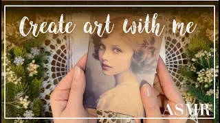ASMR Vintage Romance | Create Art with me