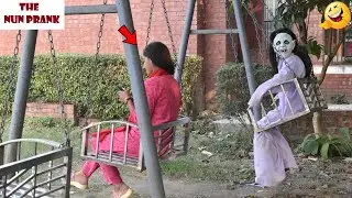 Exclusive Trending The Nun Comedy Video 2025😂😂 New Amazing Funny ghost Video 😂 Try To Not Laugh !