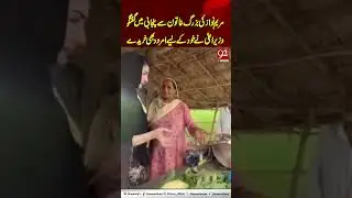 Maryam Nawaz Chats with Elderly Woman in Punjabi #shorts #reels #maryamnawaz #punjabi #guavas #chat