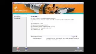 What's new in SolidWorks 2012 - Uninstall