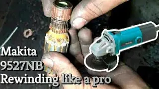 How to Rewind Makita Grinder 115mm | like a pro
